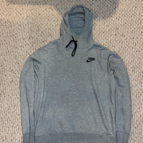 Nike and Giannis Greek Freak collab. Grey hoodie size large. - Picture 1 of 4